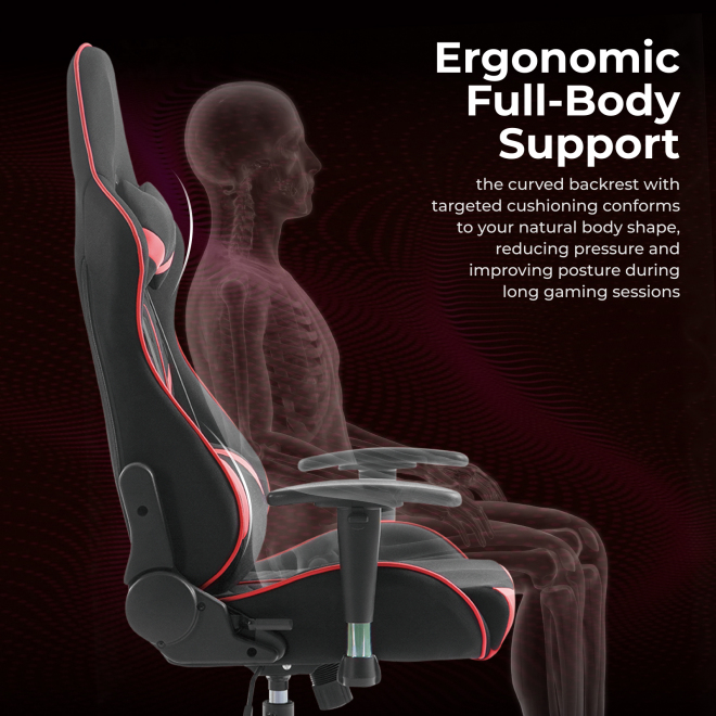 Gaming Chair with Headrest and Lumbar Support CH06-13 An Ideal Seat of Choice for Working, Studying and Gaming from china(chinese)