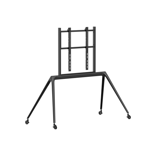 Premium Minimalist TV Cart FS67-46F-01W For most 70"-86" TVs from china(chinese)