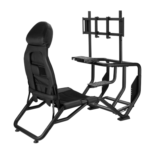 Compact Racing Simulator Cockpit with Gear Shift Mount & Monitor Mount LRS14-BS03  Switchable between F1 and GT seating styles. from china(chinese)