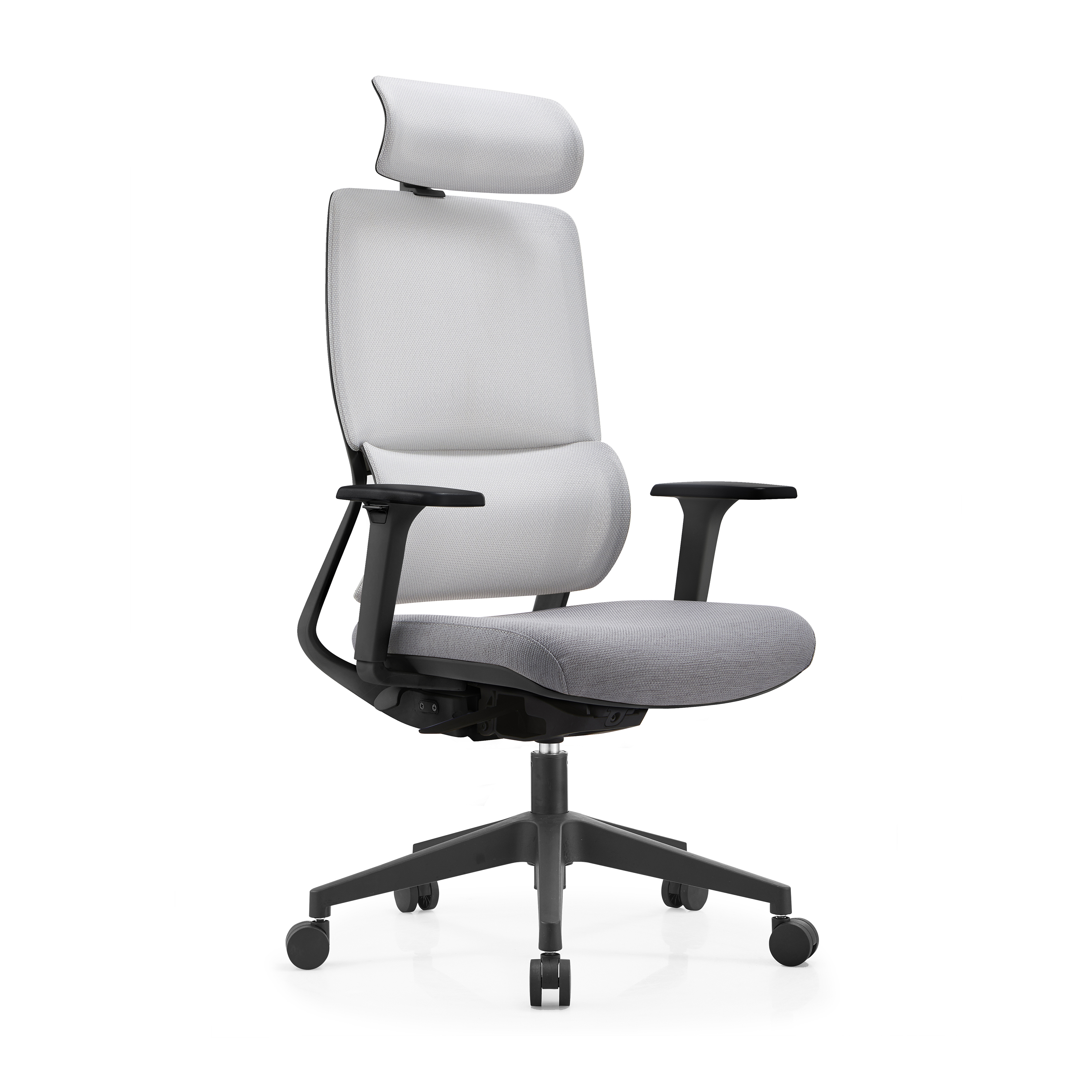 Ergonomic Office Chair with Adjustable Headrest & Flexi-Back 