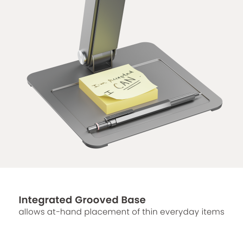 Minimalist Free-Lifting Laptop Riser with Dual Arms LPS09-02  Flexible Adjustment & Modern Design Profile from china(chinese)