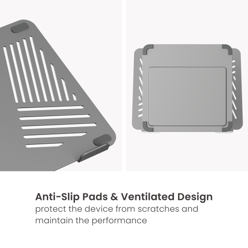 Minimalist Free-Lifting Laptop Riser with Dual Arms LPS09-02  Flexible Adjustment & Modern Design Profile from china(chinese)