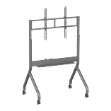 SlimLift Manual Height Adjustable Heavy-Duty TV Cart