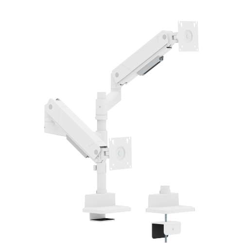 LIFTMAX Heavy-Duty Pole-Mounted Dual-Screen Mechanical Spring Monitor Arm LDT115-C024PE  from china(chinese)