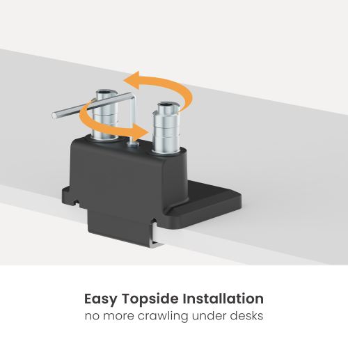 LIFTMAX Heavy-Duty Dual-Screen Gas Spring Monitor Arm with 3.0 USB-A & USB-C Ports  LDT115-C024UC  from china(chinese)