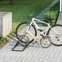 Modular Multi-Bike Floor Stand for Up to 3 Bikes
