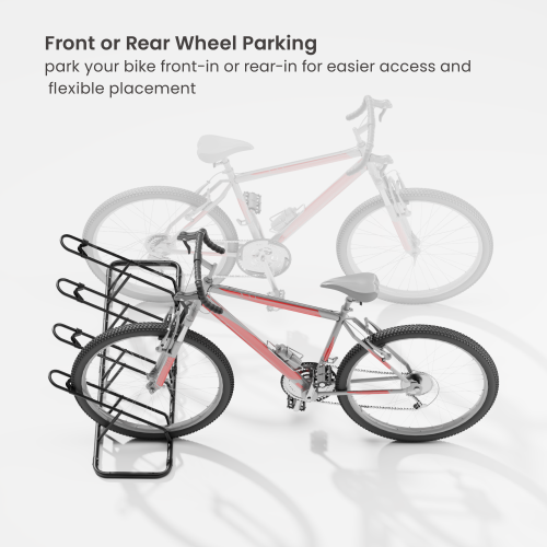 Modular Multi-Bike Floor Stand for Up to 4 Bikes LBS07-03 Store and Access Your Bike in Seconds, Anywhere from china(chinese)