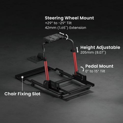  Elite Racing Simulator Wheel Stand LRS17-BS02 The compact solution for limited space from china(chinese)
