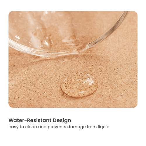  Dual-Sided Desk Pad (PU Stitched Edges) MP07-22 Switch between eco-friendly natural cork and soft felt from china(chinese)