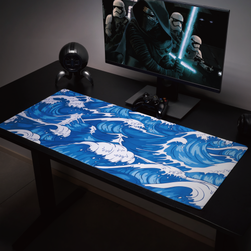 Gaming Desk Pad (Microfiber Fabric Surface) MP14-7-01  Skin-Friendly Comfort. Anti-Slip Certainty. from china(chinese)