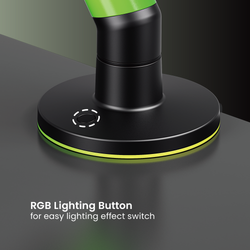 EVERGLOW Gas Spring Monitor Arm with RGB Lighting (Supports Win11’s "Dynamic Lighting") LDT119-C012LW Lights up your zone with full illumination. from china(chinese)