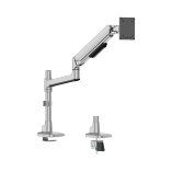Premium Heavy-Duty Mechanical Spring Single Monitor Arm (Pole Mounted)