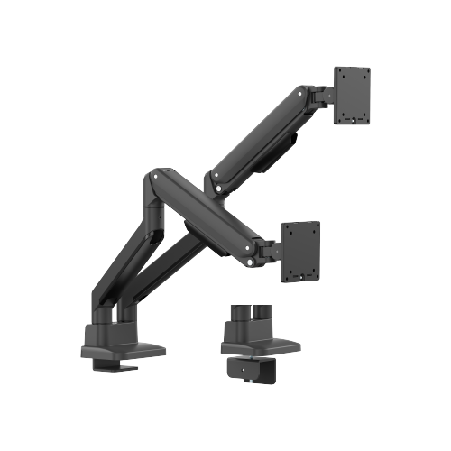 Premium Heavy-Duty Mechanical Spring Dual Monitor Arm LDT107-C024 Seamless adjustments, exceptional performance. from china(chinese)