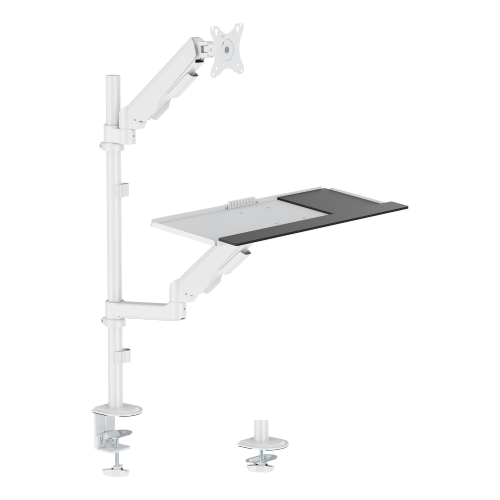  Advanced Single Screen Gas Spring Sit-Stand Workstation DWS94-C01 Your all-in-one move to better work. from china(chinese)