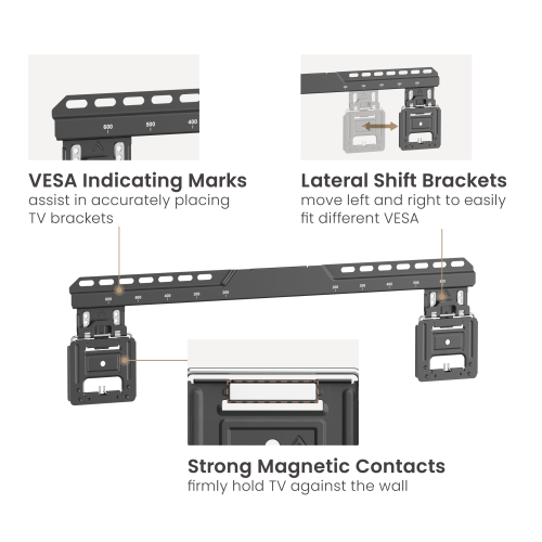  Vista Ultra Slim Fixed TV Wall Mount LED21-46 9mm (0.35“) ultra-thin, strong enough for screens up to 86“/75kg (165lbs). from china(chinese)