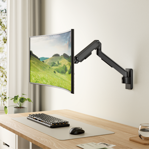 Affordable Gas Spring Wall-Mounted Monitor Arm LDA113-112 Value you need, versatility you want. from china(chinese)