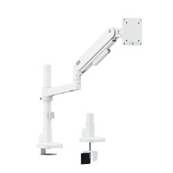 Economy Sleek Pole-Mounted Gas Spring Monitor Arm