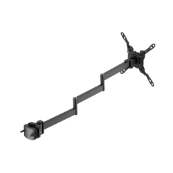 Full-Motion TV/Monitor Pole Mount with Extension Adapter Arms
