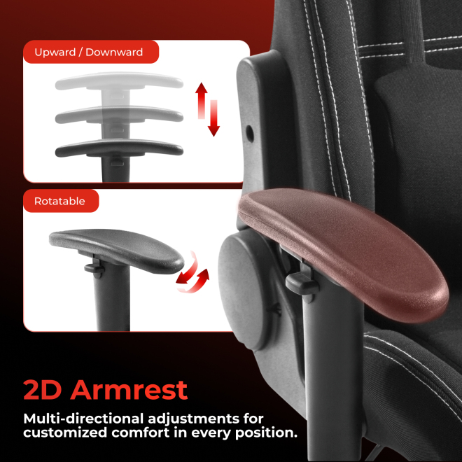 Upholstered Fabric Gaming Chair with Headrest and Lumbar Support CH06-14 An Ideal Seat of Choice for Working, Studying and Gaming from china(chinese)