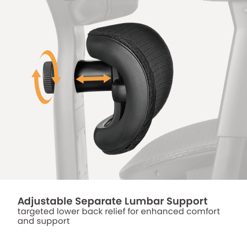 Ergonomic Office Chair with Adjustable Headrest, Backrest, Lumbar Support & Seat Depth OCH01-9 Your Personalized Productivity Hub. from china(chinese)