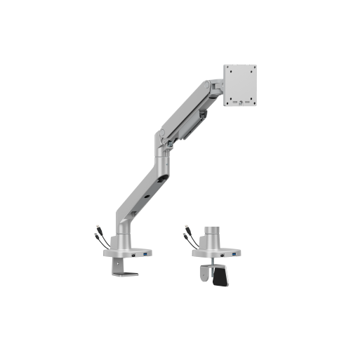 Vigor Heavy-Duty Gas Spring Single Monitor Arm with USB Ports LDT123-C012UC For most 17"-49" Monitors from china(chinese)