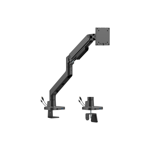 Vigor Heavy-Duty Gas Spring Single Monitor Arm with USB Ports LDT123-C012UC For most 17"-49" Monitors from china(chinese)
