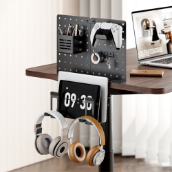 Clamp-On Desk Organizer with Pegboard & Storage Kits