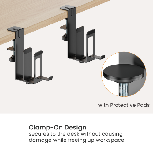 Clamp-On Desk Organizer DET08-02 Reclaim Desk Space, Access Essentials Easily from china(chinese)