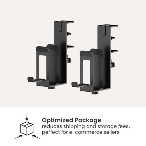 Clamp-On Desk Organizer DET08-02 Reclaim Desk Space, Access Essentials Easily from china(chinese)