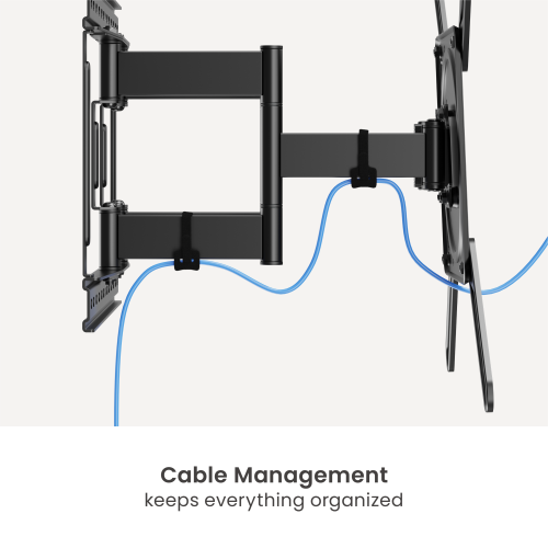 Ultra-Slim Full-Motion TV Wall Mount LPA94-446  Designed for a Seamless View. from china(chinese)