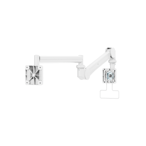 Medical Wall-Mounted Monitor Arm (487mm Height Range) MED12-1H Weight Capacity 3-5.5kg (6.6-12.1lbs) from china(chinese)