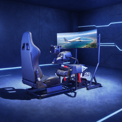  Immersive Flight Simulator Cockpit