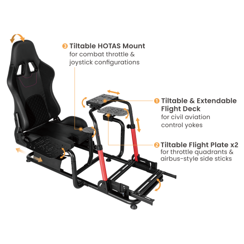 Immersive Flight Simulator Cockpit LRS17-BS03 For authentic commercial and combat flight simulation from china(chinese)