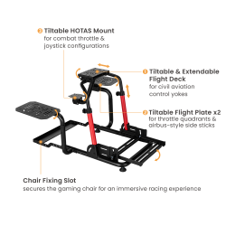 Immersive Flight Simulator Stand