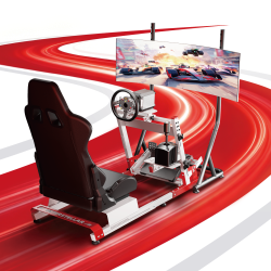 Fully Adjustable Racing Cockpit with Gear Shift Mount