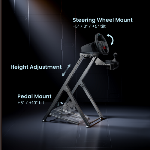 Super Economy Foldable Racing Simulator Wheel Stand LRS21-BS01 An ideal entry-level sim racing solution. from china(chinese)