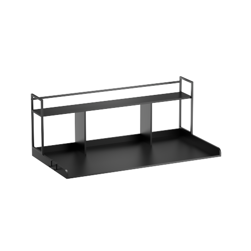 Contemporary Heavy-Duty Washer Dryer Countertop with Storage Shelf WMS13-02 Makes your laundry space aesthetic and organized. from china(chinese)