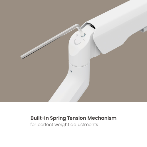 Advanced Wall-Mounted Single Screen Gas Spring Sit-Stand Workstation WWS94-01 Your all-in-one move to better work. from china(chinese)