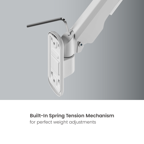 FlexPrecision Cost-Effective Wall-Mounted Mechanical Spring Monitor Arm LDA94-111E Elegance meets affordability: for monitors up to 12kg (26.4lbs). from china(chinese)