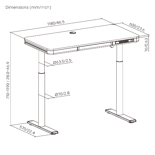 Trendsetting Single-Motor Sit-Stand Desk S18-22D-B Brings next-gen style and performance to modern workspaces. from china(chinese)
