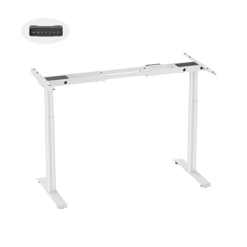 Two-Stage Smooth Dual-Motor Sit-Stand Desks M20-22D Moves with your lifestyle. from china(chinese)