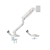 VALUEFORCE Mechanical Spring Monitor Arm with USB 3.0 Ports