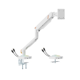VALUEFORCE Mechanical Spring Monitor Arm with USB 3.0 Ports & RGB Lighting