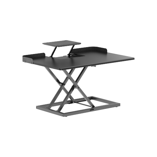 Cost-Effective Stepless Lifting Desk Converter with Laptop Holder DWS38-02 Stepless Lifting with Laptop Holder from china(chinese)