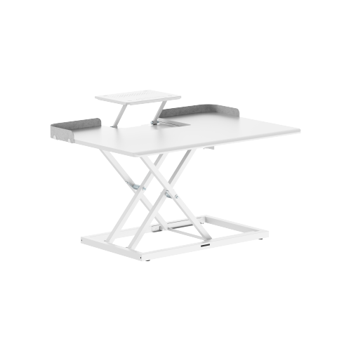 Cost-Effective Stepless Lifting Desk Converter with Laptop Holder DWS38-02 Stepless Lifting with Laptop Holder from china(chinese)