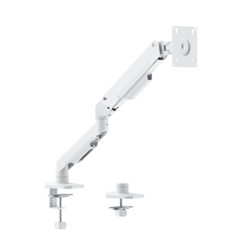  Linear Edge Single-Screen Gas Spring Monitor Arm LDT134-C012 Metal Excellence for Smarter Workspaces from china(chinese)