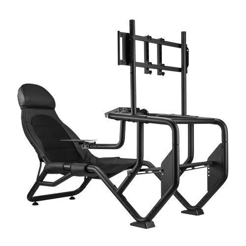Compact Racing Simulator Cockpit with Gear Shift Mount & Monitor Mount LRS14-BS03  Switchable between F1 and GT seating styles. from china(chinese)