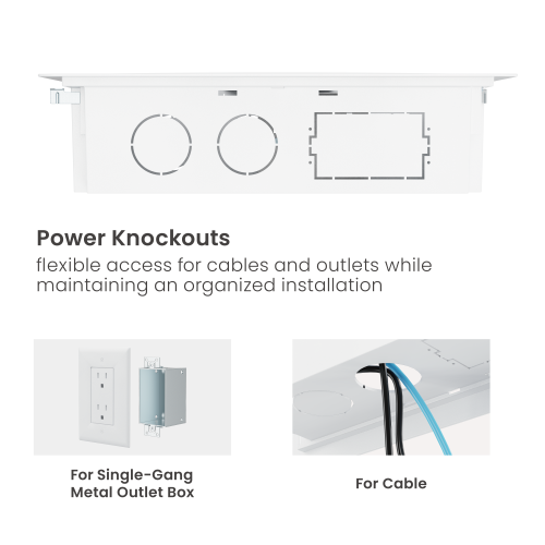  In-Wall Media Box APM13-01 Seamlessly conceals and organizes media devices and power in-wall for a sleek and flush look from china(chinese)