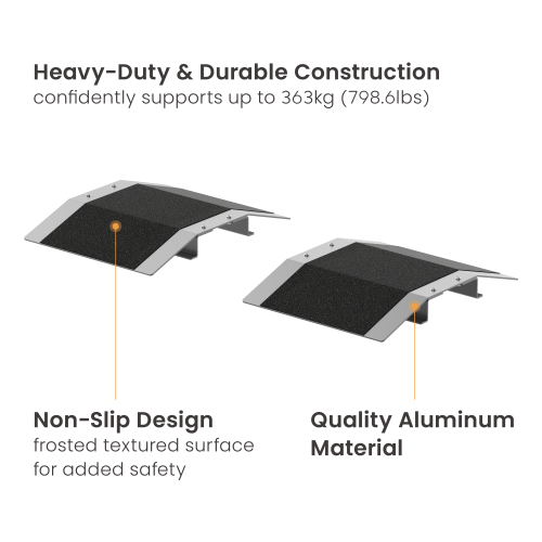 Versatile Aluminum Split Wheelchair Threshold Ramps LHP04-1 Making Every Entrance Accessible from china(chinese)