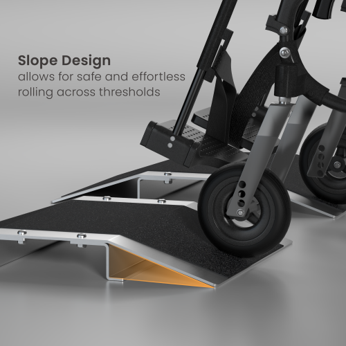 Versatile Aluminum Split Wheelchair Threshold Ramps LHP04-1 Making Every Entrance Accessible from china(chinese)